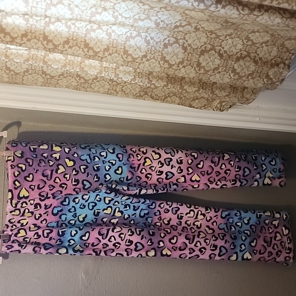 Carnival Intimates Womens Sz M Pajama Pants Sz M Pink Blue Purple - Picture 3 of 4